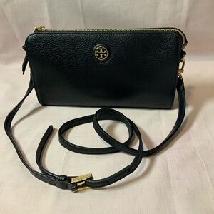 Tory Burch wallet on a chain